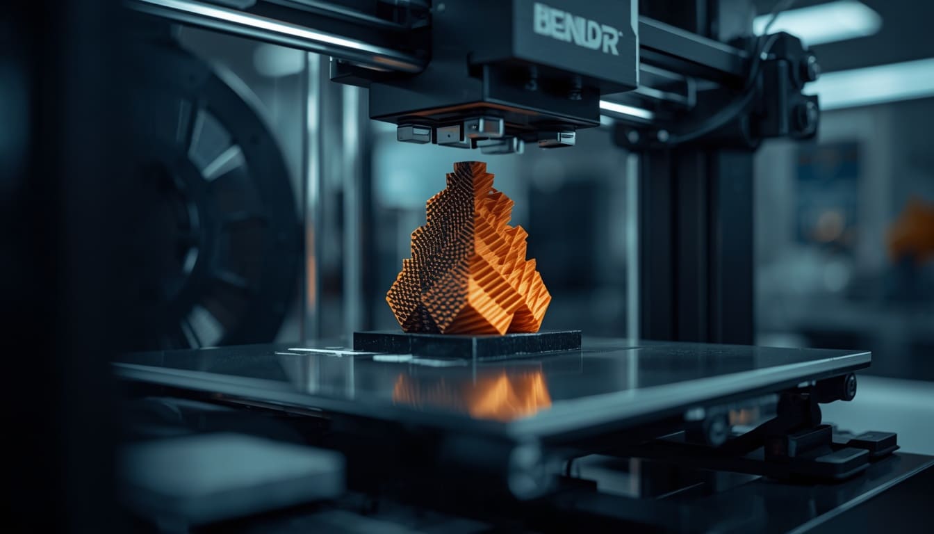 Impression 3D d'une pièce sur mesure en atelier dans la Loire